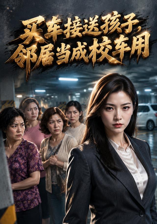 买车接送孩子，邻居当成校车用 cover