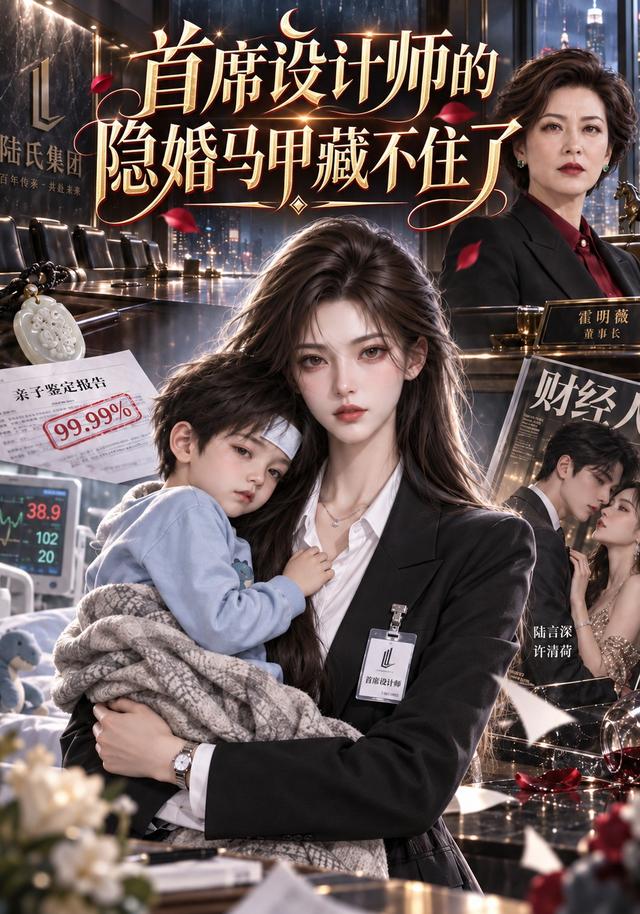 首席设计师的隐婚马甲藏不住了 cover