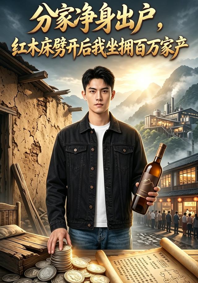 分家净身出户，红木床劈开后我坐拥百万家产