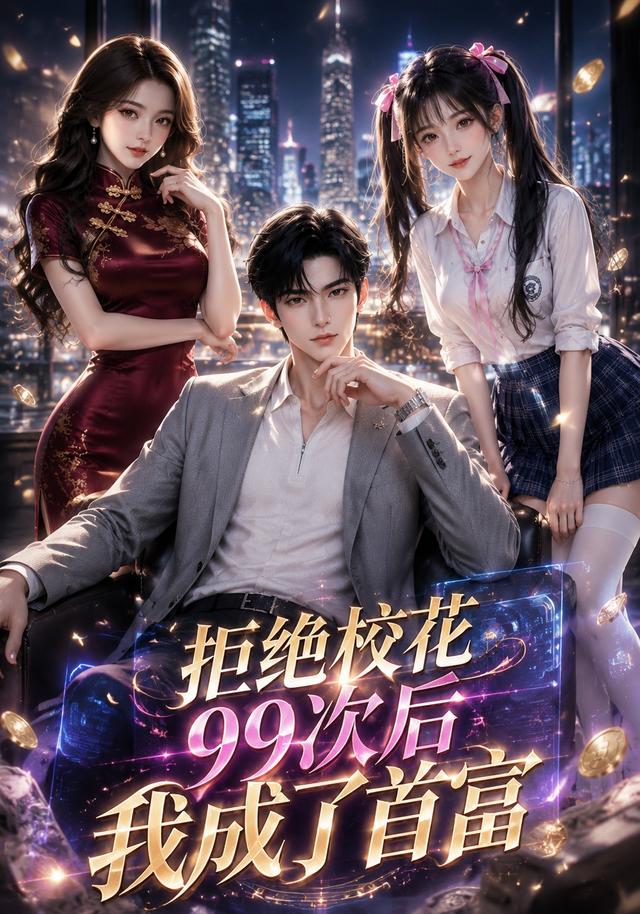 拒绝校花99次后我成了首富 cover
