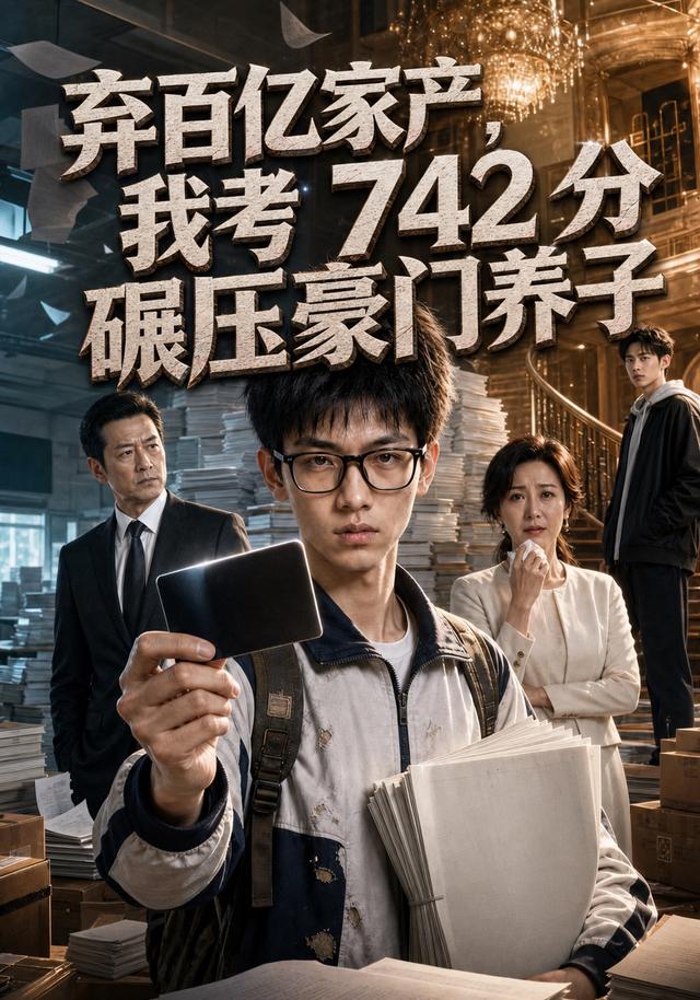 弃百亿家产，我考742分碾压豪门养子
