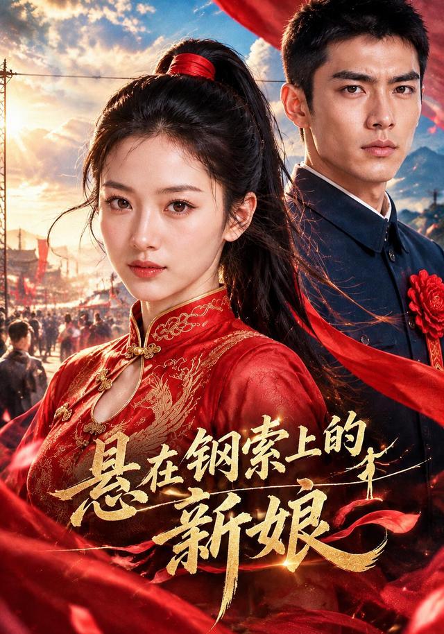 悬在钢索上的新娘
