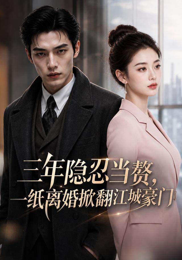 三年隐忍当赘，一纸离婚掀翻江城豪门 cover