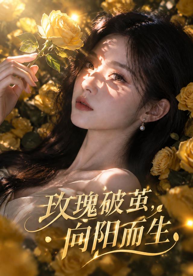 玫瑰破茧，向阳而生