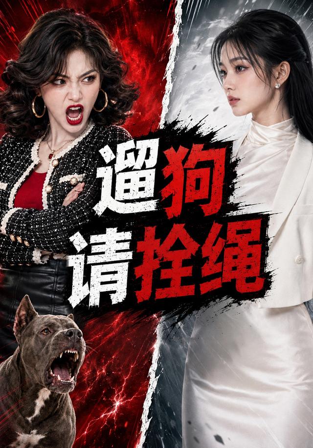 遛狗请拴绳