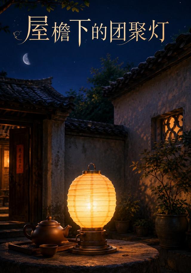 屋檐下的团聚灯
