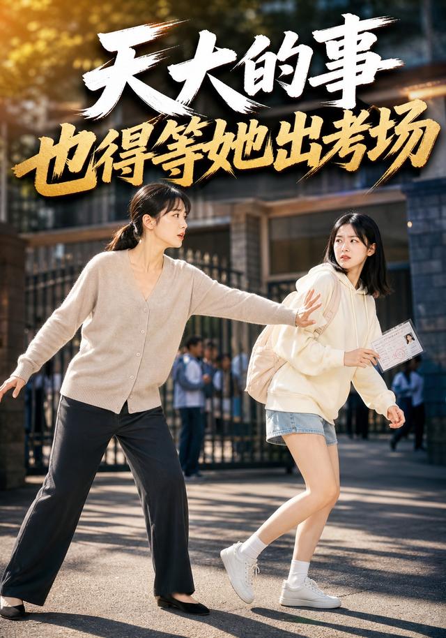 2026年剧情真人剧《天大的事，也得等她出考场（第一季）》