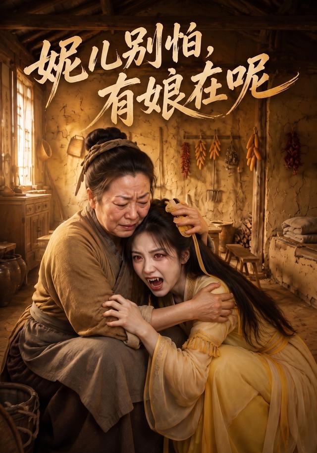 妮儿别怕，有娘在呢