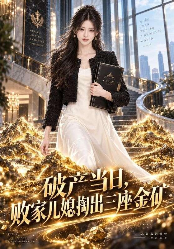 破产当日，败家儿媳掏出三座金矿