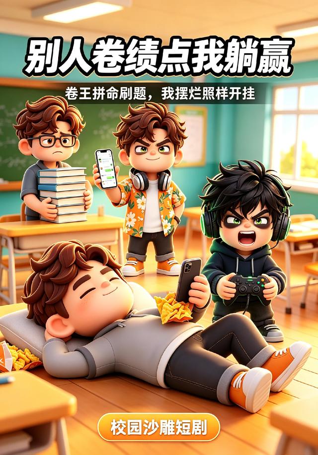 别人卷绩点我躺赢 cover