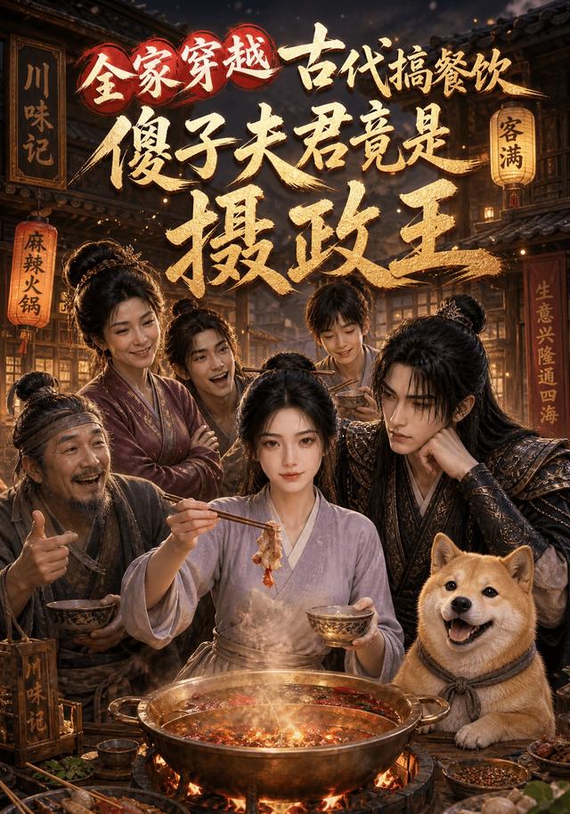 全家穿越古代搞餐饮，傻子夫君竟是摄政王 cover