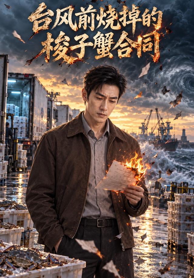 台风前烧掉的梭子蟹合同
