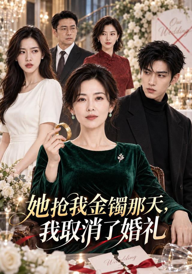 她抢我金镯那天，我取消了婚礼 cover