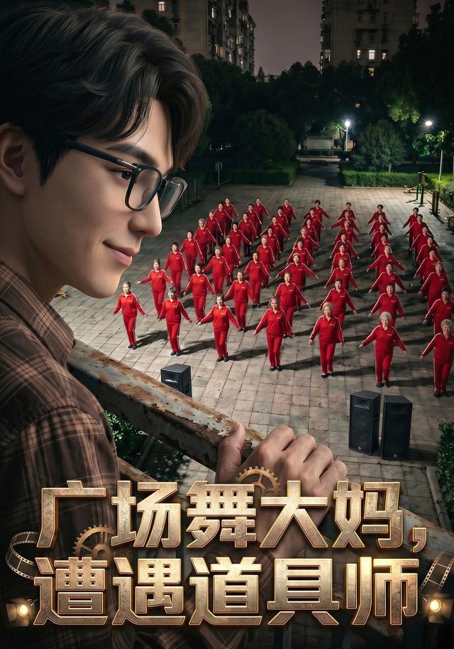 广场舞大妈遭遇道具师