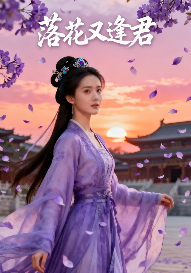 落花又逢君