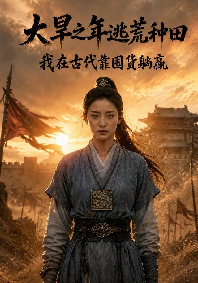 大旱之年逃荒种田，我在古代靠囤货躺赢 cover