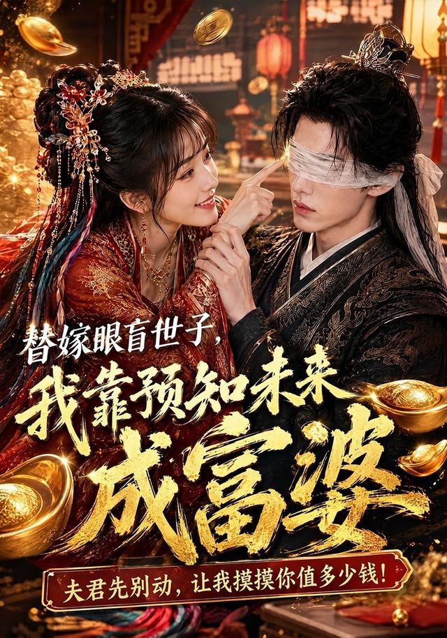 替嫁眼盲世子，我靠预知未来成富婆 cover