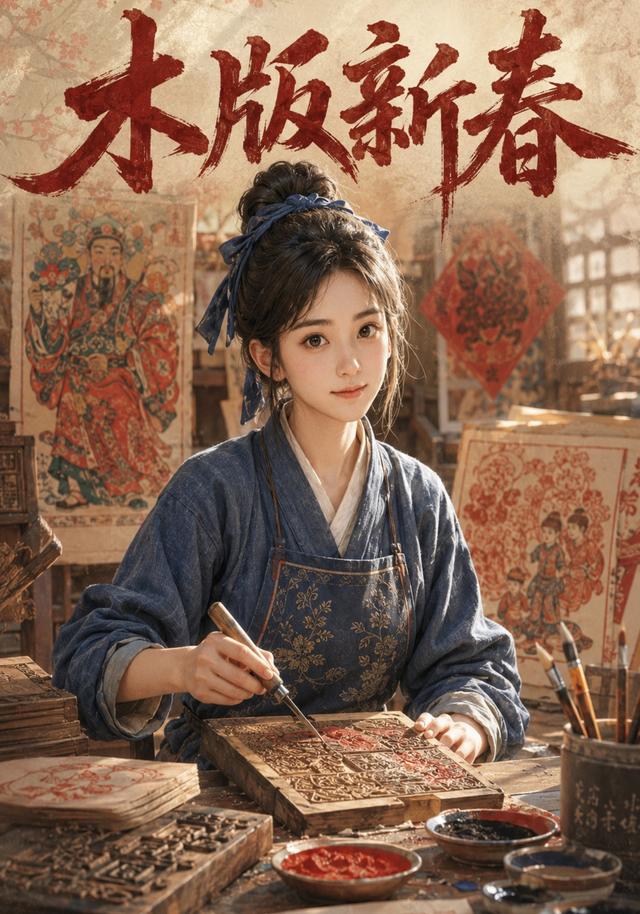 木版新春 cover