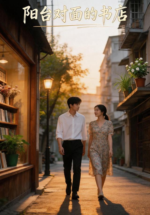 阳台对面的书店