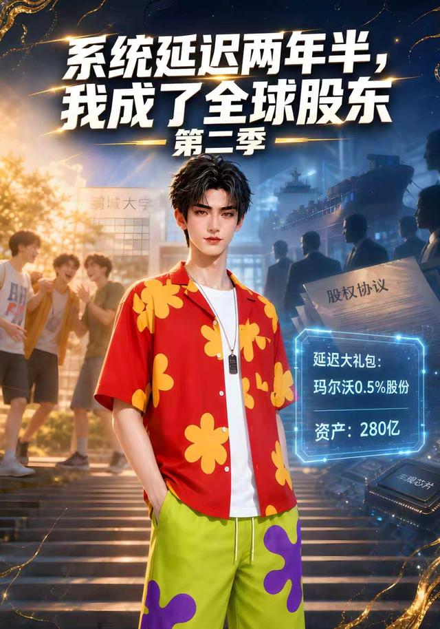 系统延迟两年半，我成了全球股东第二季