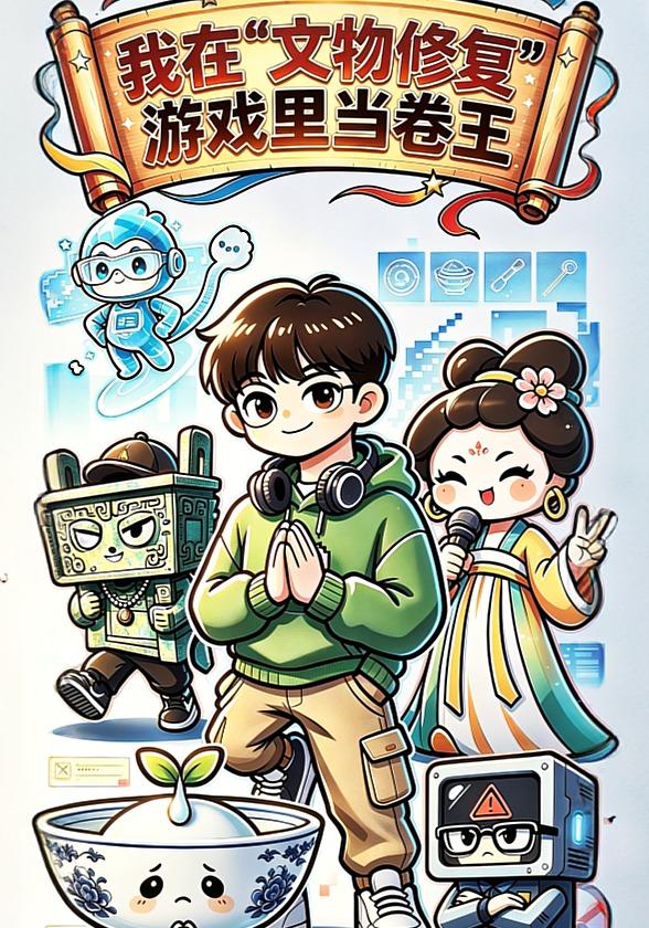 我在“文物修复”游戏里当卷王 cover