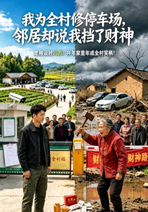 我为全村修停车场，邻居却说我挡了财神 cover