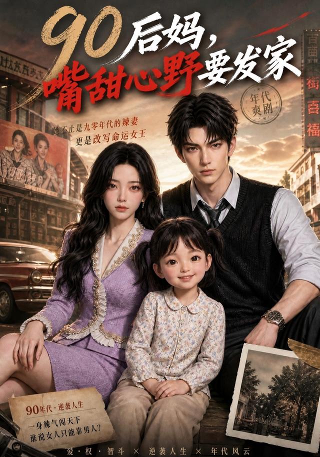 90后妈，嘴甜心野要发家
