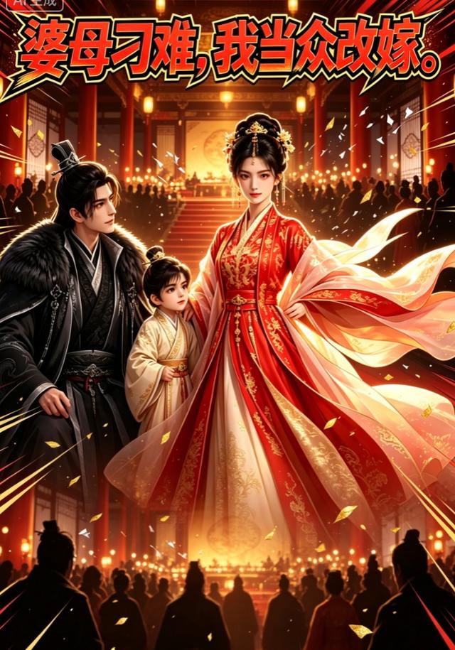 婆母刁难，我当众改嫁 cover