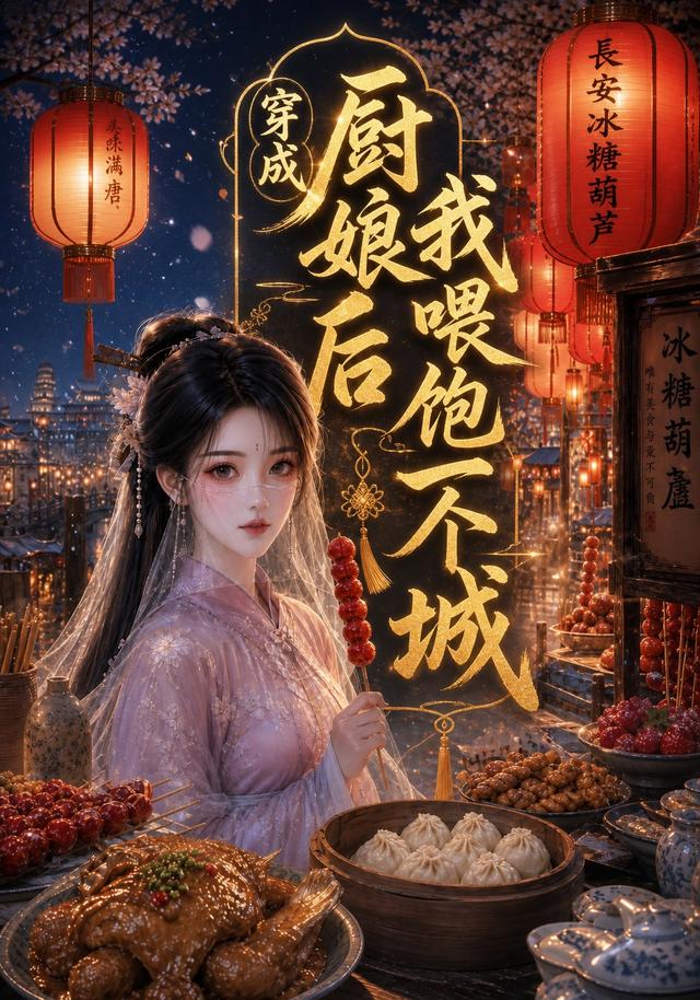 穿成厨娘后我喂饱一个城 cover