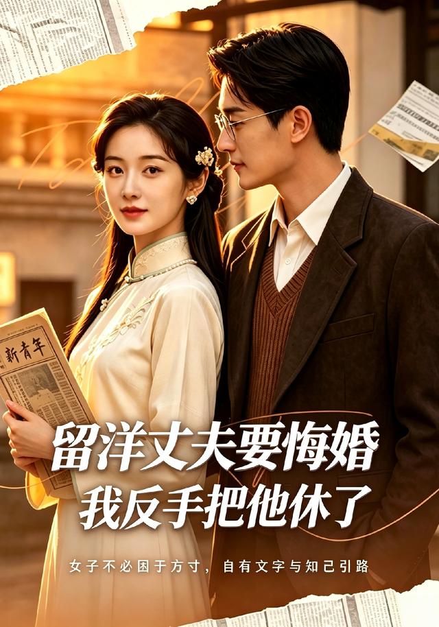 留洋丈夫要悔婚，我反手把他休了 cover