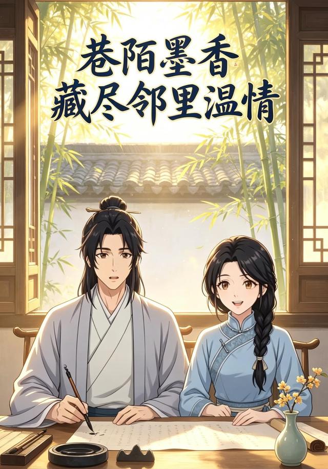巷陌墨香藏尽邻里温情