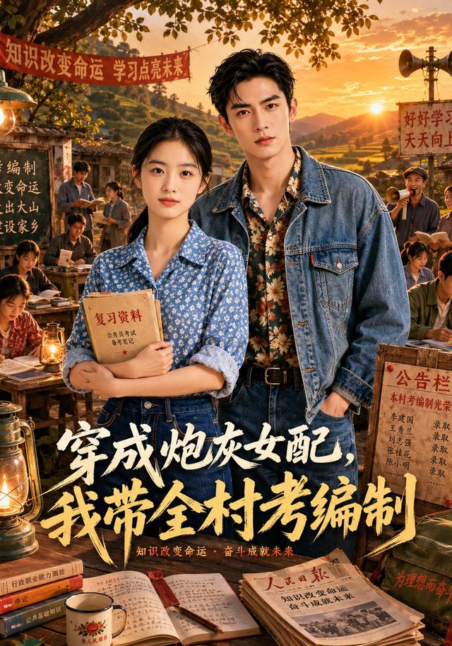 穿成炮灰女配，我带全村考编制