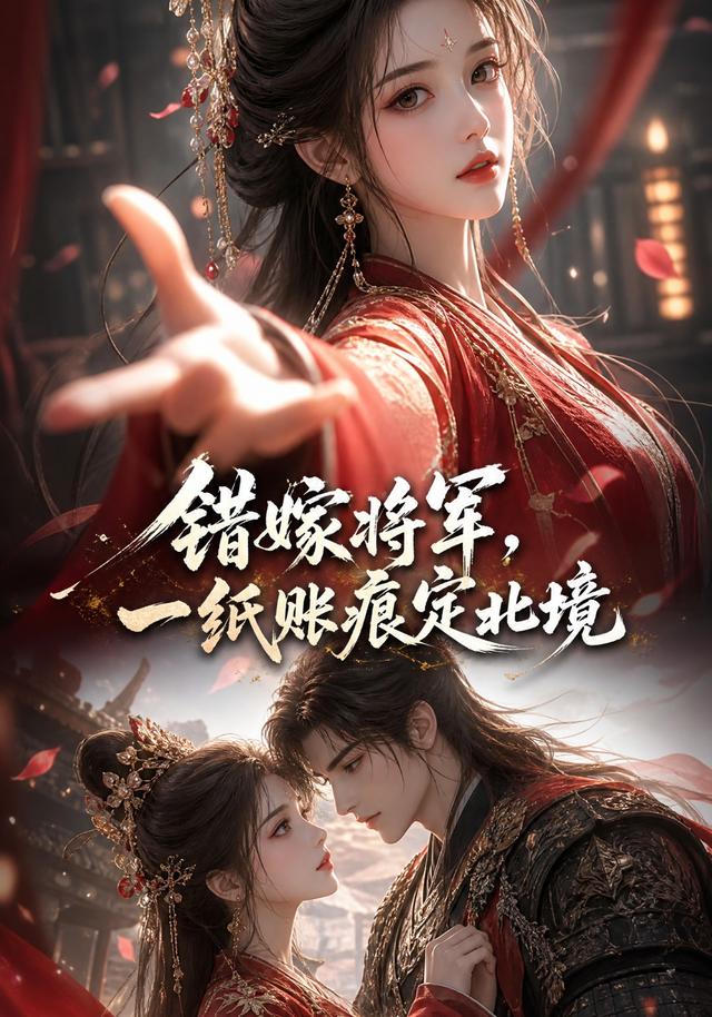 错嫁将军，一纸账痕定北境 cover