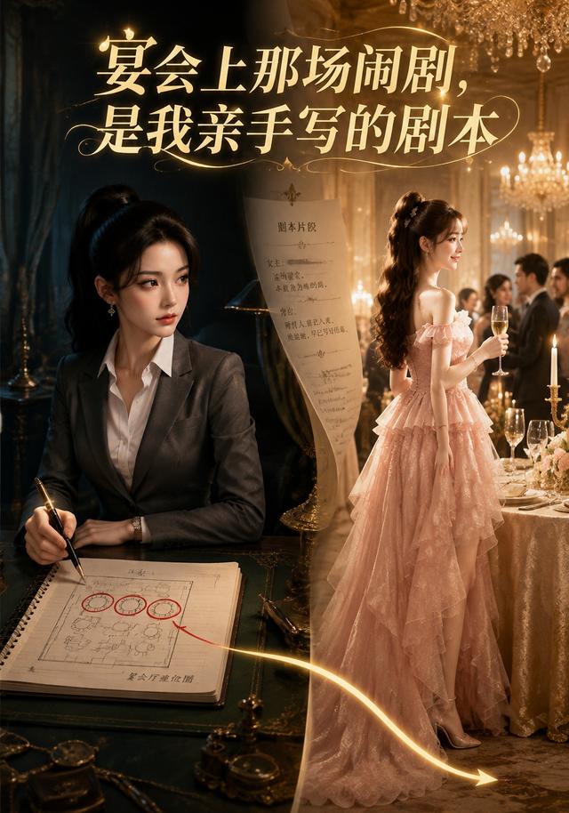 宴会上那场闹剧，是我亲手写的剧本