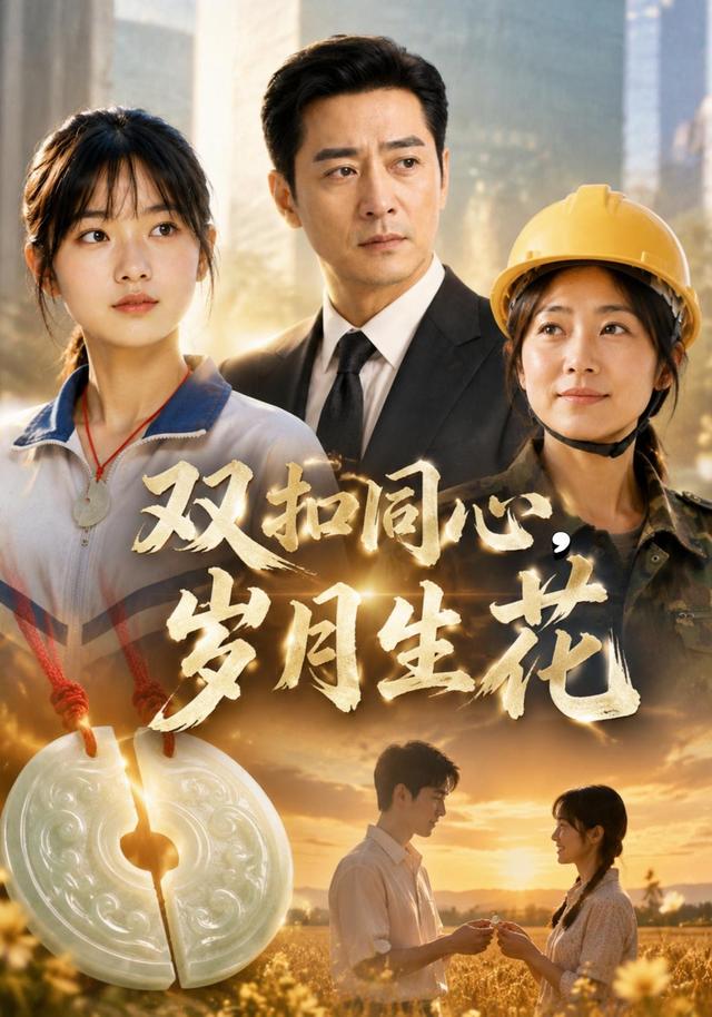 双扣同心，岁月生花