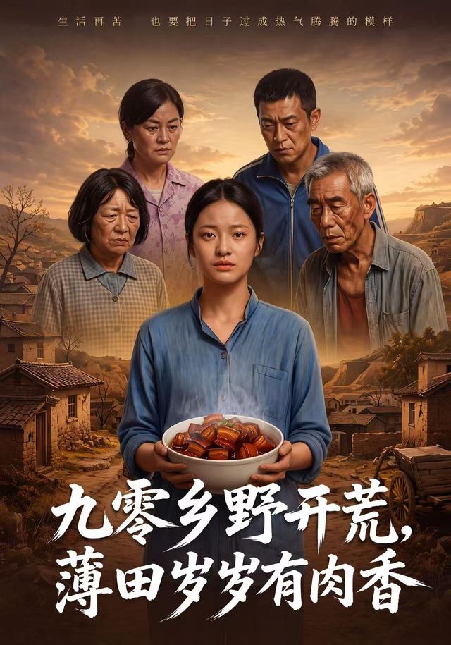 九零乡野开荒，薄田岁岁有肉香 cover