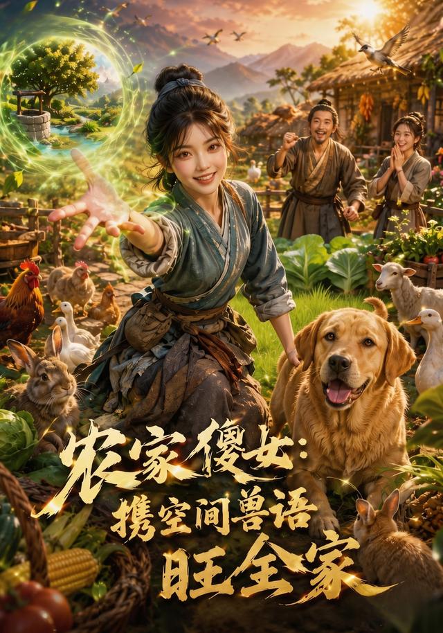 农家傻女：携空间兽语旺全家 cover