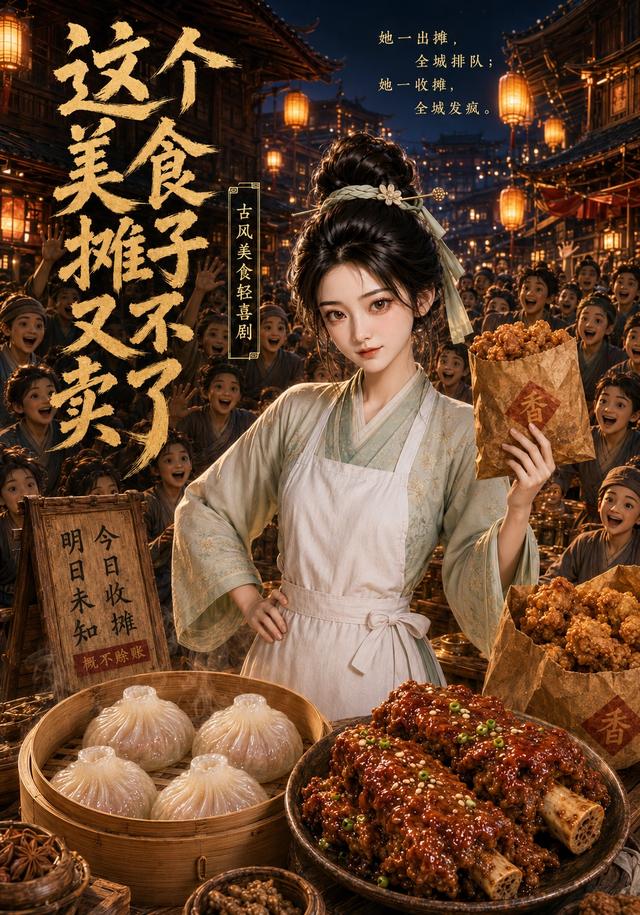 这个美食摊子又不卖了