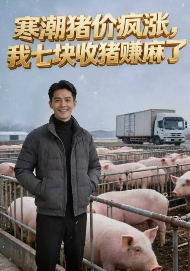 寒潮猪价疯涨，我七块收猪赚麻了 cover