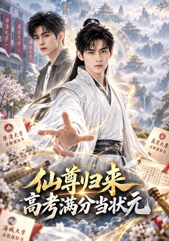 仙尊归来，高考满分当状元