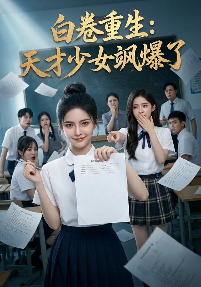 白卷重生: 天才少女飒爆了 cover