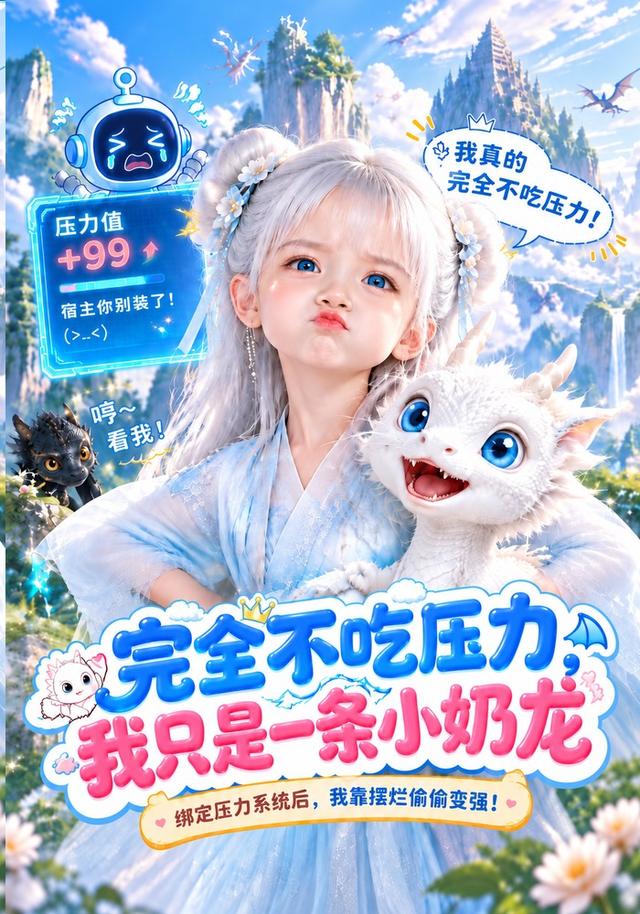 完全不吃压力，我只是一条小奶龙