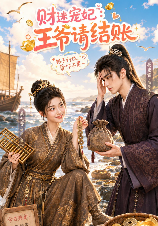 财迷宠妃：王爷请结账 cover