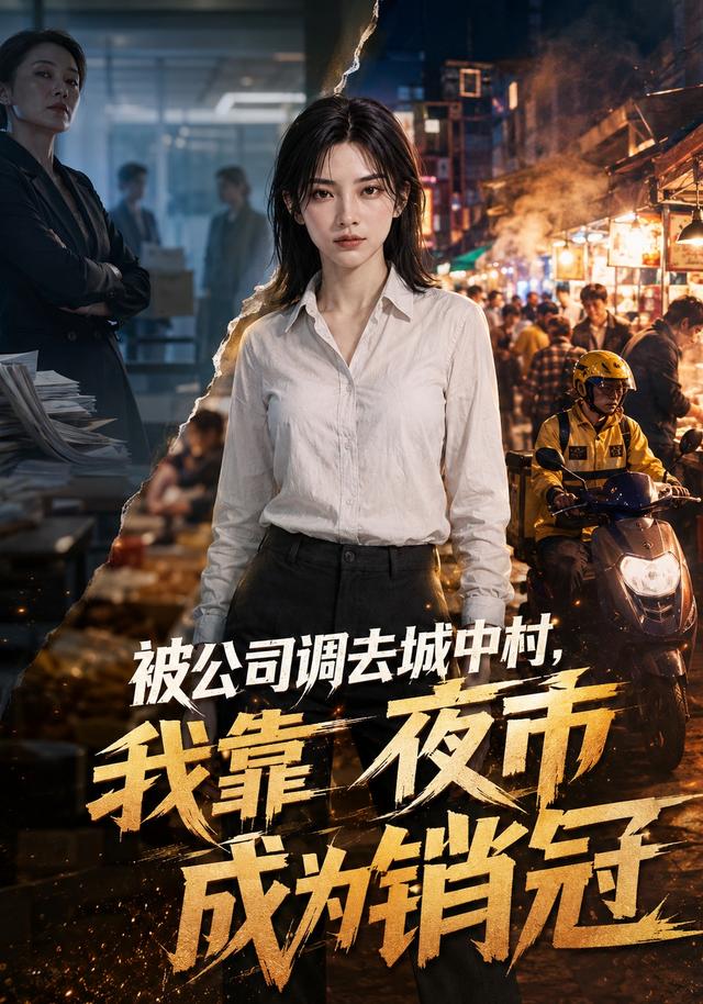 被公司调去城中村，我靠夜市成为销冠