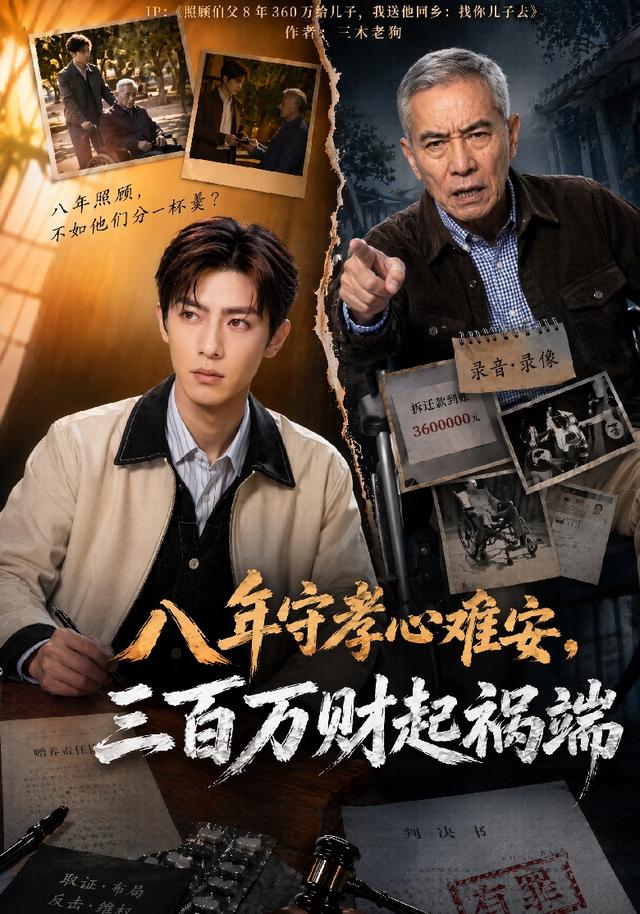 八年守孝心难安，三百万财起祸端