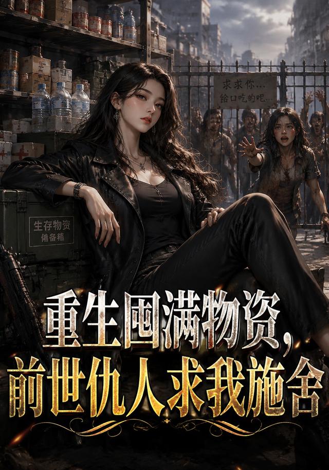 重生囤满物资，前世仇人求我施舍 cover