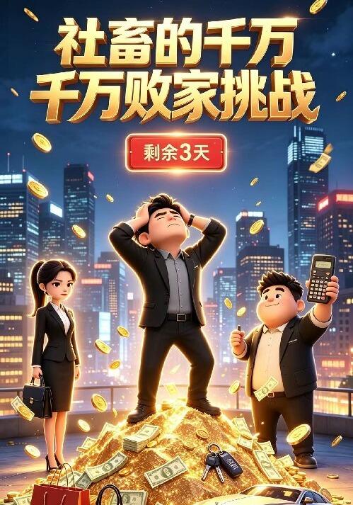 社畜的千万千万败家挑战
