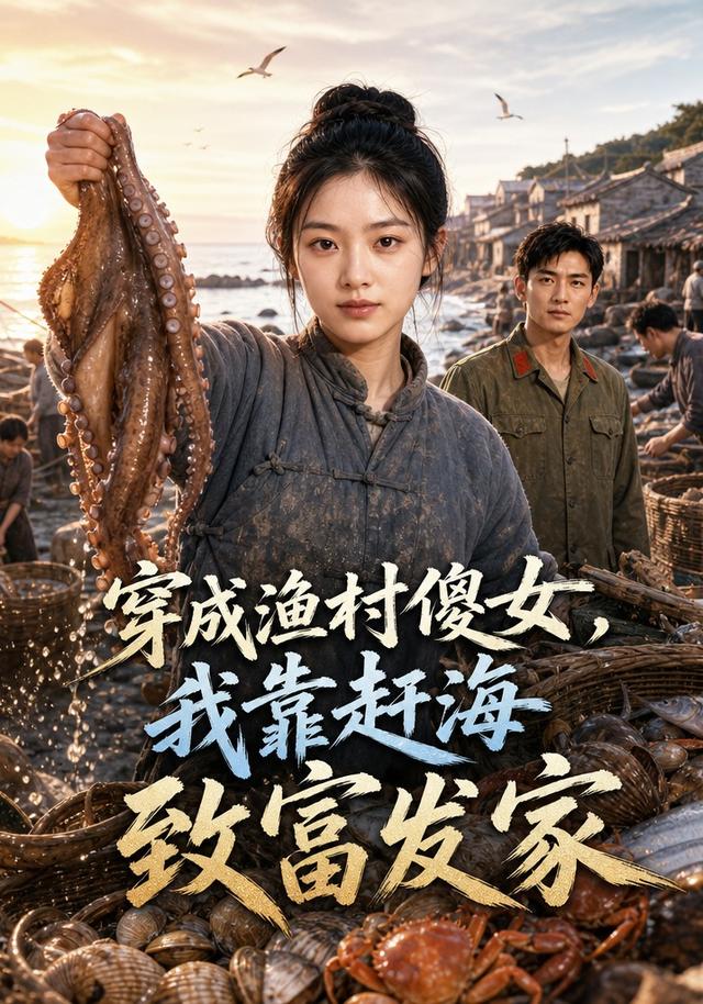 穿成渔村傻女，我靠赶海致富发家 cover