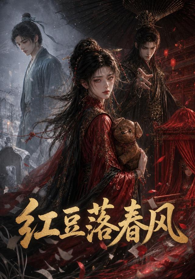红豆落春风