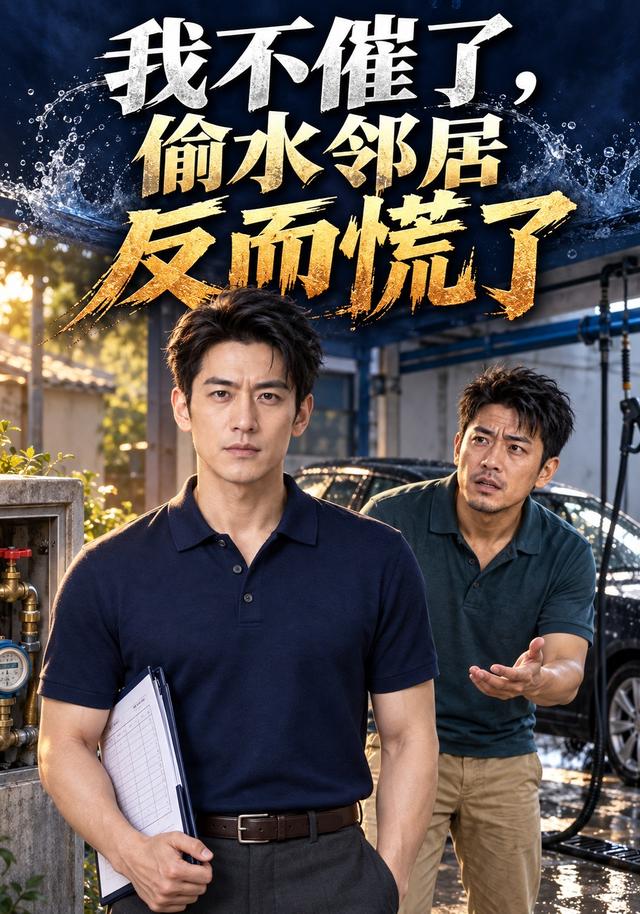 我不催了，偷水邻居反而慌了